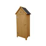 Armario para Jardin "" Cabanon"" - 77 x 54.5 x 179 cm - Marron