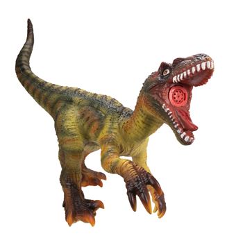 Wild Predators - Velociraptor Foam, Blanditos con Sonido, Figuras