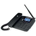 Telefono Fijo Inalambrico Motorola Fw200l Negro sim 2g gsm con Bateria Auxiliar