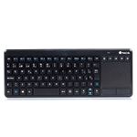 Teclado inalámbrico NGS, touchpad con teclas multimedia de 2.4 ghz