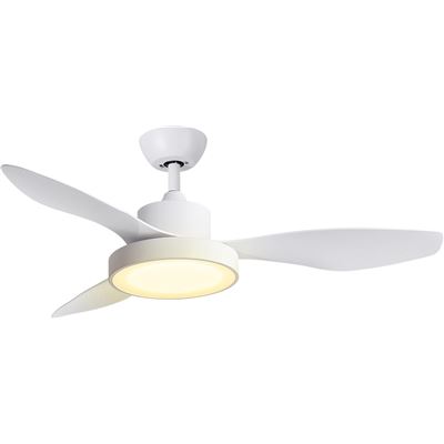 Ventilador De Techo Inteligente Spc Conforto Dc Lite 2 Con Gran Luminaria, Ultrasilencioso, Ø120 Cm