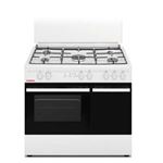 Cocina con portabombona gas butano Corbero CC510GB90W