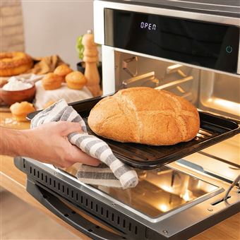 Horno de Convecci n Cecotec Bake Fry 2500 Steel Touch 1600W 26L