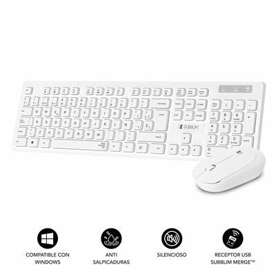 Teclado Con Raton Subblim Business Delegado Silencioso Inalámbrico
