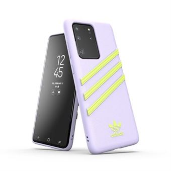 Carcasa Adidas Originals silicona Pu Woman Samsung S20 Ultra purpura/Amarillo - 1
