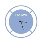 Reloj de pared Homemania Drive colección Pantone 40x0,15x40cm azul