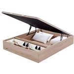 Canapé Abatible con Zapatero Flex Madera 25 Natural 180x200