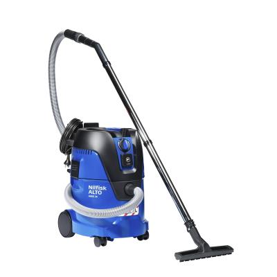 Nilfisk Aero 26-21 Pc - Aspiradora (1250w, 16a, 230v, Tambor, Negro, Azul, 25l)