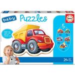 Puzzle Infantil Educa borras coches vehiculos baby