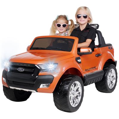 Coche eléctrico para niños Ford Ranger Wildtrak Allrad Licencia naranja
