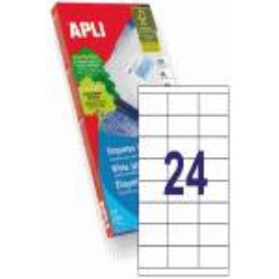 Apli 1272 Etiquetas 100 hojas 01272