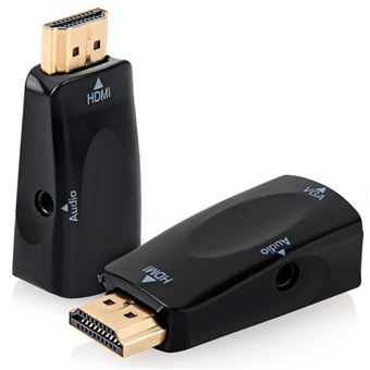 TNP - Cable Mini HDMI a HDMI (15 pies), adaptador de audio de video de alta  velocidad AV HDMI macho C a macho A conector premium convertidor cable
