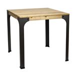 Mesa de comedor Bristol estilo industrial vintage – 70x110x75h cm