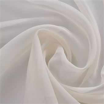 Tela de voile color Crema, 1,45 x 20 m - 1