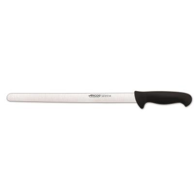 Cuchillo De Fiambre Arcos Colour - Prof 293825 De Acero Inoxidable Y Mango Ergonómico - Negro