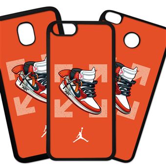 Funda para Samsung Galaxy J3 PRO modelo Nike Air Jordan Logo FONDO NARANJA  - Fundas y carcasas para teléfono móvil - Los mejores precios | Fnac