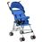 Sillita vidaXL de paseo para bebé azul acero_1