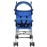 Sillita vidaXL de paseo para bebé azul acero_2