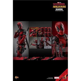 Figura Hot Toys MMS746 Marvel Comics Deadpool & Wolverine Deadpool