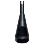 Chimenea Kingston de acero RedFire negro mate 43x120 cm