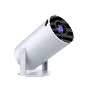 Proyector LCD DAM HY300 soporte 4K UHD, DCI-P3 98%, WiFi 6 y anti-glare 30-300"",120 lm, 200000:1 Blanco - 1