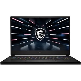 PC Portátil MSI Notebook GS66 Stealth 12UGS CPU i7-12700H 2300 MHz 15.6""  32GB RAM DDR4 3200 MHz SSD 1TB NVIDIA GeForce RTX 3070Ti MAX-Q 8GB Eng Windows 11 Pro Negro - 1