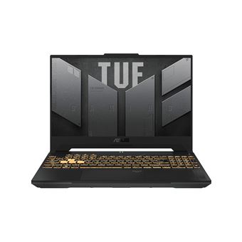 PC Portátil Asus TUF Gaming F15 FX507ZU - de 15.6'' Full HD 144Hz Intel Core i7-12700H 16GB RAM 1TB SSD NVIDIA RTX 4050-6GB Sin Sistema Operativo Gris - 1