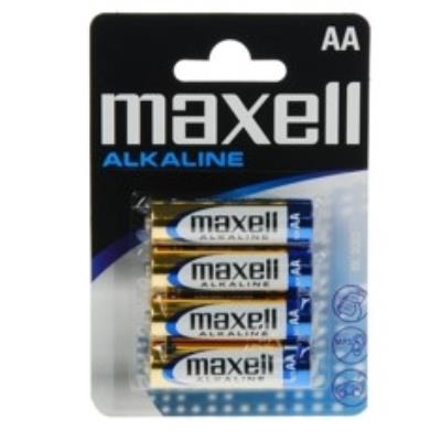 Blister Maxell Cuatro Pilas Alcalinas aa