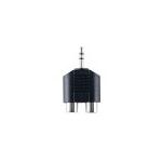 Nanocable Adaptador Audio Estereo, 2xrca/H-Jack 3.5/M