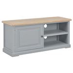 Mueble para el televisor vidaXL de madera gris 90x30x40cm