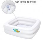 Piscina Infantil Bañera Bebe 86x86x25cm