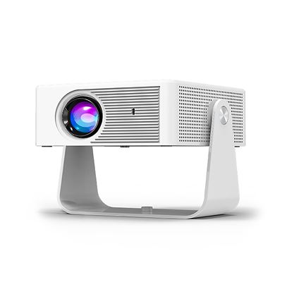 Proyector Lcd Dam X3 Soporte De 4k Uhd, Wifi 6, Duplicación Pantalla Ios Android 30 100"" 150 Lm Blanco