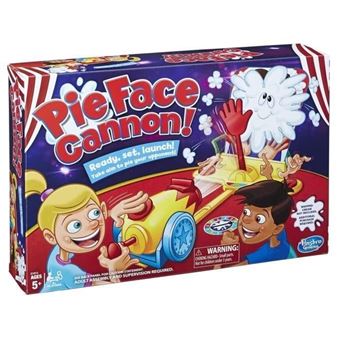 HASBRO GAMING - Pie Face Cannon - Juego de mesa