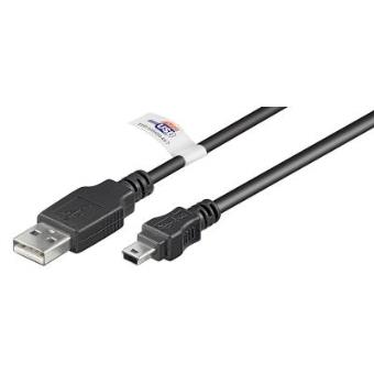 Cable USB am a Mini USB 5 pin 3m Certified - 1