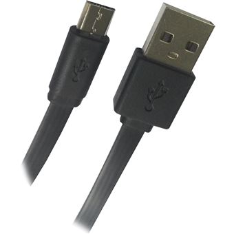 Cable de Datos Flat Micro USB / USB (1m)  Multi4you - 1