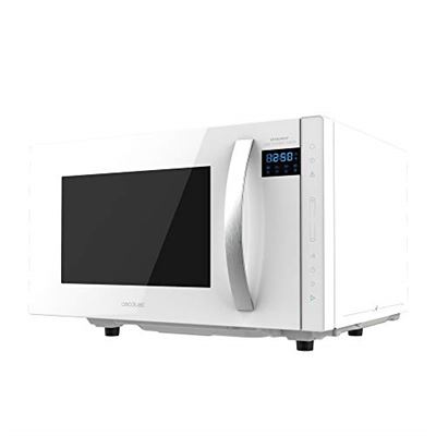 Microondas Cecotec Grandheat 2300 Flatbed Touch Sin Plato 23l 800w Blanco