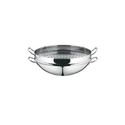 Wmf Wok 4 Piezas Con Tapa Cristal 36 Cm Macao Induccion - Imagen 3