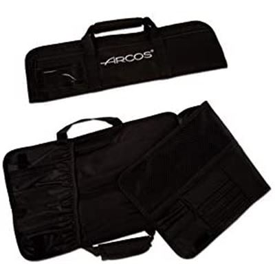 Bolsa Cuchillos 4 Pzas Arcos Negro 460x275mm