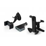 Soporte coche para smartphone multicargador 4 USB TE-08