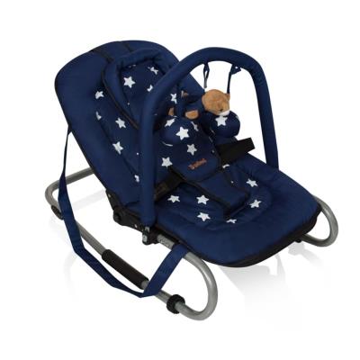 Hamaca mecedora bebés Relax Classic estrella Azul BNBO002-BLST