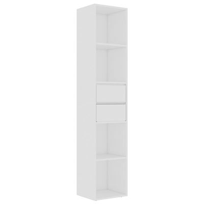 Vidaxl Blanco Estantería Aglomerado 36X30x171 Cm