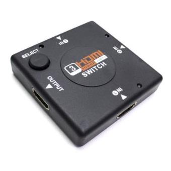 Conmutador HDMI 3x1 con 3 entradas y 1 salida - Cable HDMI - Los mejores  precios