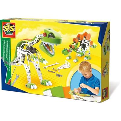 Juego De Construcción Dinosaurio - Metal Ses Creative