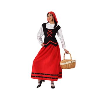 pegatina nariz efectivo Disfraz Pastora Mujer Rojo Navideño Adulto, Juegos de disfraces, Los  mejores precios | Fnac