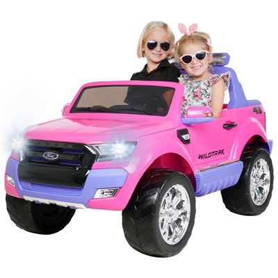 Coche eléctrico para niños Ford Ranger Wildtrak Allrad Licencia rosado