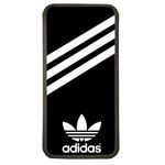 Funda para móvil TPU compatible con Iphone SE logotipo adidas color Negro