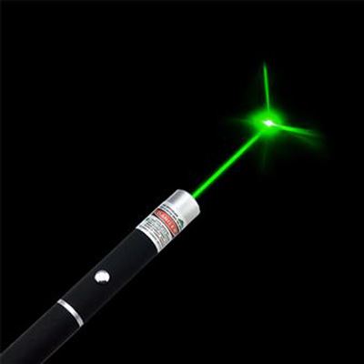 Astronomía puntero láser verde militar alta potencia Lazer AA batería haz  Visible