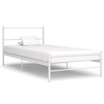 Cama Vidaxl 284692 metal compatible con 90x200 cm estructura de