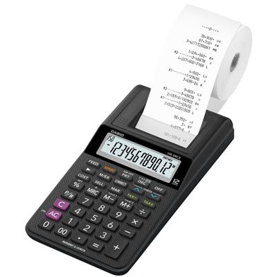 Casio Negro Calculadora Hr-8Rce Escritorio Printing Calculator