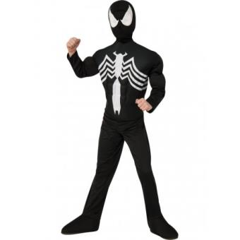 Disfraz Spiderman Negro Ultimate Spiderman deluxe para niño Original - Talla - 3-4 años